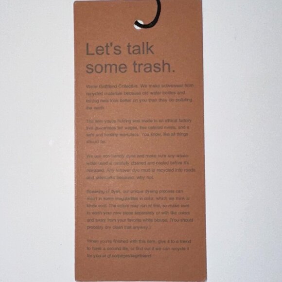 Girlfriend Collective Compressive High-Rise Capri Brown Size Medium - Picture 3 of 9